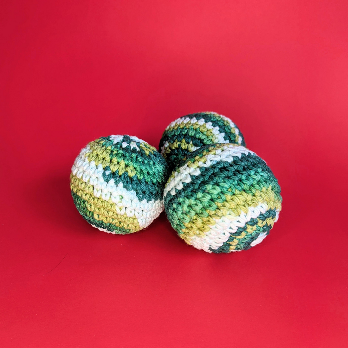 100% Cotton crocheted Dryer Balls | Hand Made | Wool Free