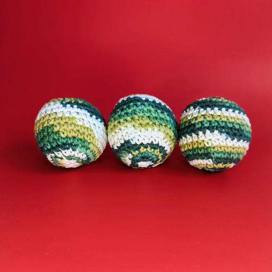 100% Cotton crocheted Dryer Balls | Hand Made | Wool Free